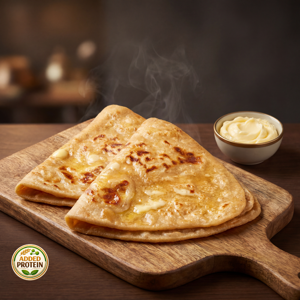 Buy Rasoi Xpress Home Style Paratha 2 Pieces online.