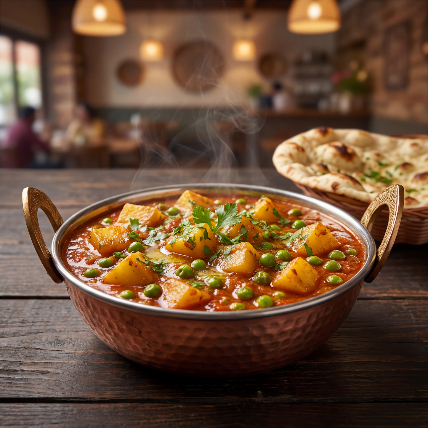 Rasoi Xpress Aloo Mutter – Authentic North Indian Curry
