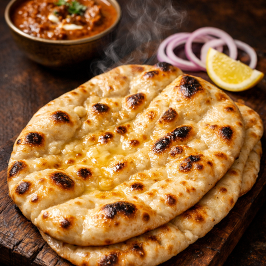 Plain Tandoori Naan (2 Pieces)