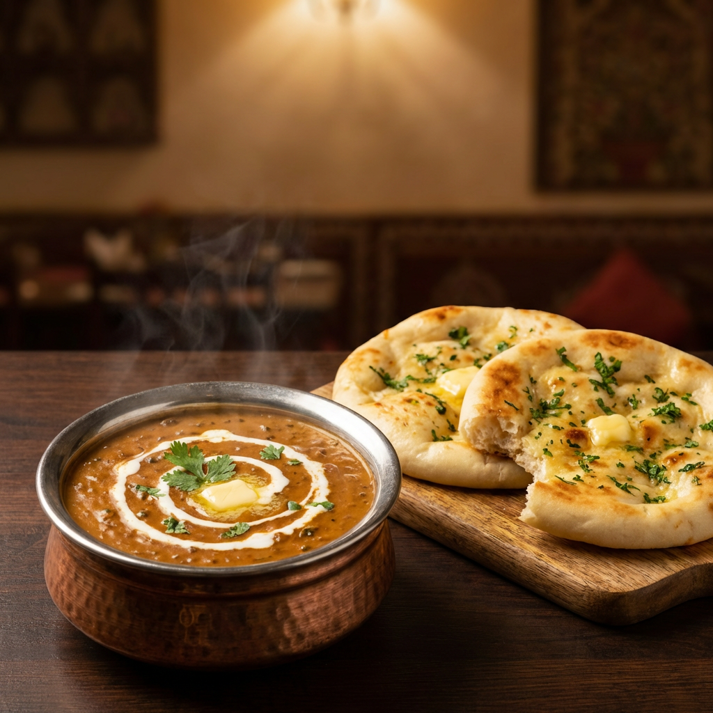 Dal Makhani  2 Bakery Kulcha