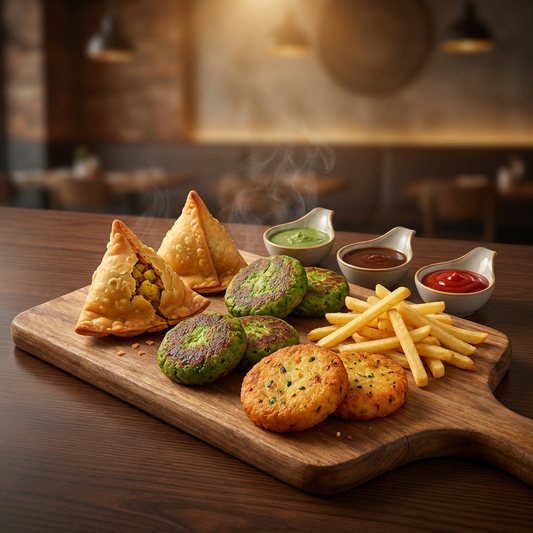 Rasoi Xpress Snack Platter – Assorted Frozen Snack Combo